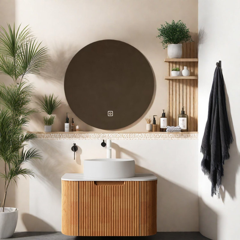 Meuble-lavabo et lavabo flottant Modern