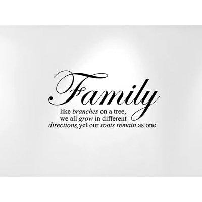 Adhésif décoratif «Family Like Branches on a Tree» Aidian