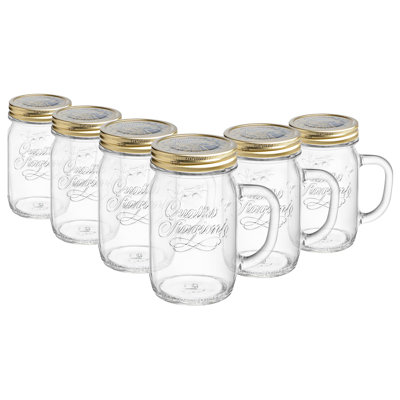 Quattro Stagioni Mason Jars - 415ml