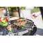 La Hacienda Tripod With Adjustable Chrome Hanging Grill - L 108 cm x W 128 cm x H 172 cm