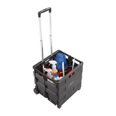 Rubbermaid Commercial Products 34.8'' H x 12.1'' W Utility Cart with Wheels