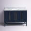 Meuble-lavabo simple 48 po avec comptoir en marbre de Carrare Ewen-938746366-938746364-938746367