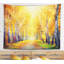 Arbres d’automne en tapisserie sunray landscape-28488528