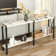 Tronchetti 70.87" Farmhouse Console Table with Shelf