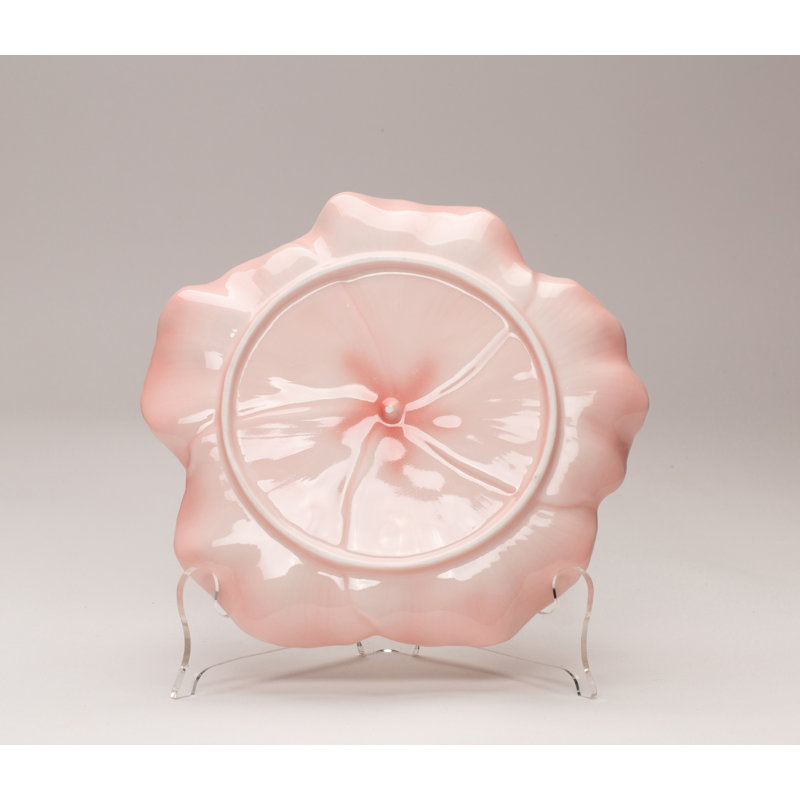 Ensemble de 2 assiettes Moris Hibiscus