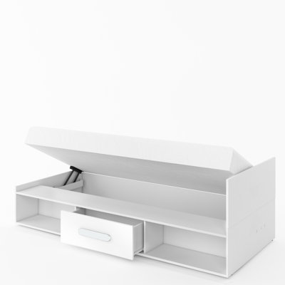 Ottoman Storage Bed with Mattress