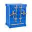 Commode d'appoint de style industriel en fer avec serrure-963568174