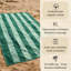 Organic Cotton Striped Beach Towel-177702603