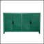 Armoire d'appoint moderne Mid-Century à 4 portes avec beaucoup de rangement, polyvalente pour le salon, la chambre à coucher et la salle à manger