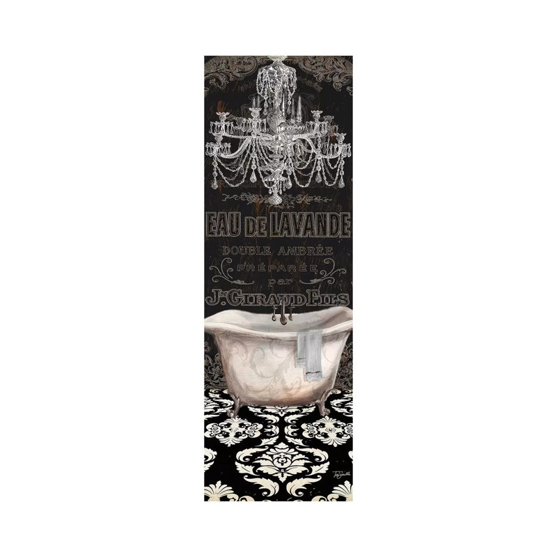 Midnight Bath Panel by Tre Sorelle Studios - Wrapped Canvas Panoramic Gallery-Wrapped Canvas Giclée