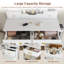 Jubilee Makeup Vanity Desk with 9 Hollywood Bulbs-416935809