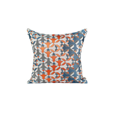 Abstract Reversible Throw Pillow