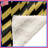 Gold Black Chevron Blankets-128738952
