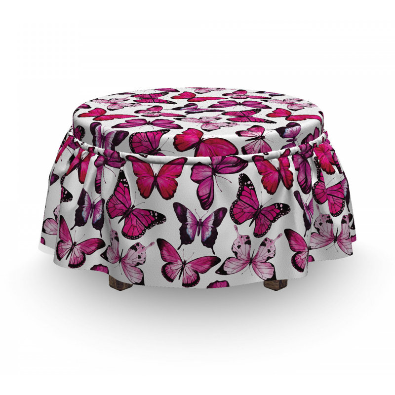 Housse pour repose-pieds papillons de soumissionner