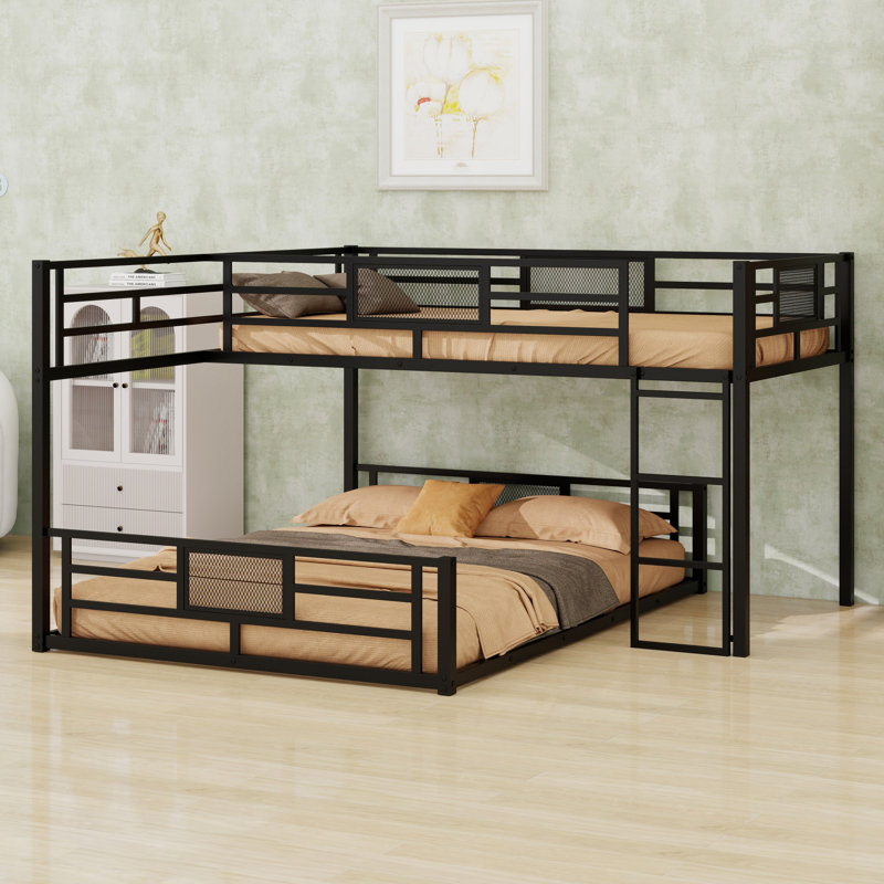 Space-Efficient L-Shaped Bunk Bed