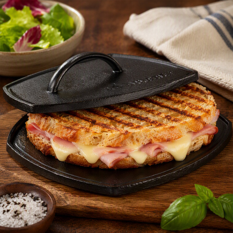 Cast Iron Grill Pan / Griddle Set
