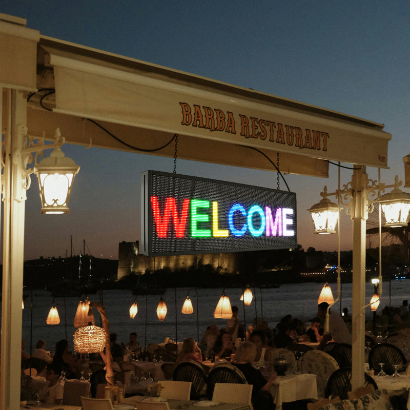 VEVOR Programmable LED Sign, P10 Full Color LED Scrolling Panel,