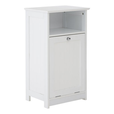 Wood Cabinet Laundry Hamper