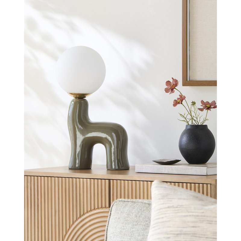 Lampe de table Miru, Gris