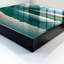 Key cabinet, Opens to the left, 30x30x5, White, The magic of reflecting mountains in the calm surface of water, 