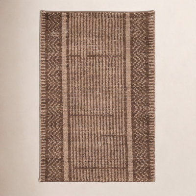 Vanna Hand-Knotted Striped Wool Rug