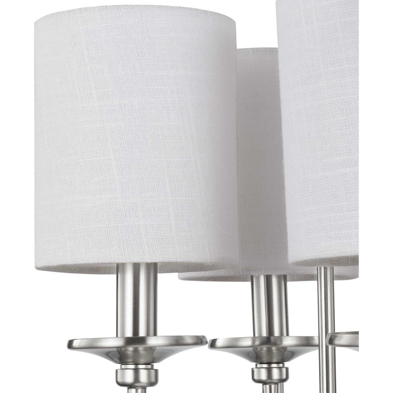 Hengrove 4 - Light Chandelier, Brushed Nickel