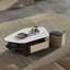 Table basse italienne en pierre micro-cristalline