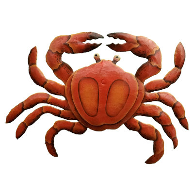 Crabe rouge peint Grisha