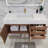 Glasgow 47'' Single Bathroom Vanity with Acrylic Top-2041918533