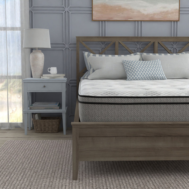 Royal Slumber 12" King Eurotop Hybrid Mattress with Gel Memory Foam