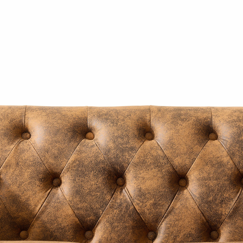 Canapé en tissu Chesterfield