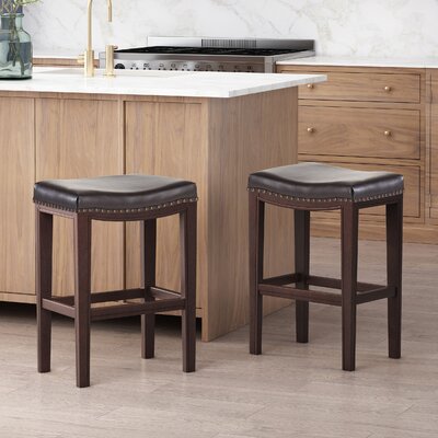 Darby Home Co Garry Upholstered 26'' Counter Stool & Reviews | Wayfair