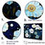 Moonlight Flower Field Dreams sur toile-97020428-97020427