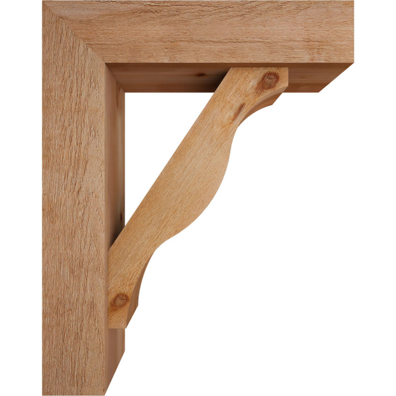 Support pour scie rugueuse avec support décalé, l 8 po x P 30 po x H 38 po, cèdre rouge de l'Ouest, 38 x 30