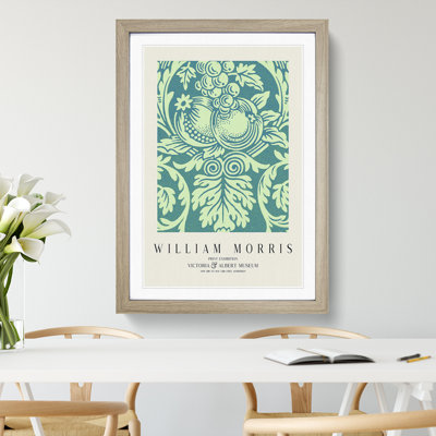 Queen Anne Print by William Morris - Framed Print