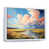 White Floater Framed