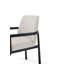 Chaise avec accoudoirs en mélange de polyester Kesden-740235972