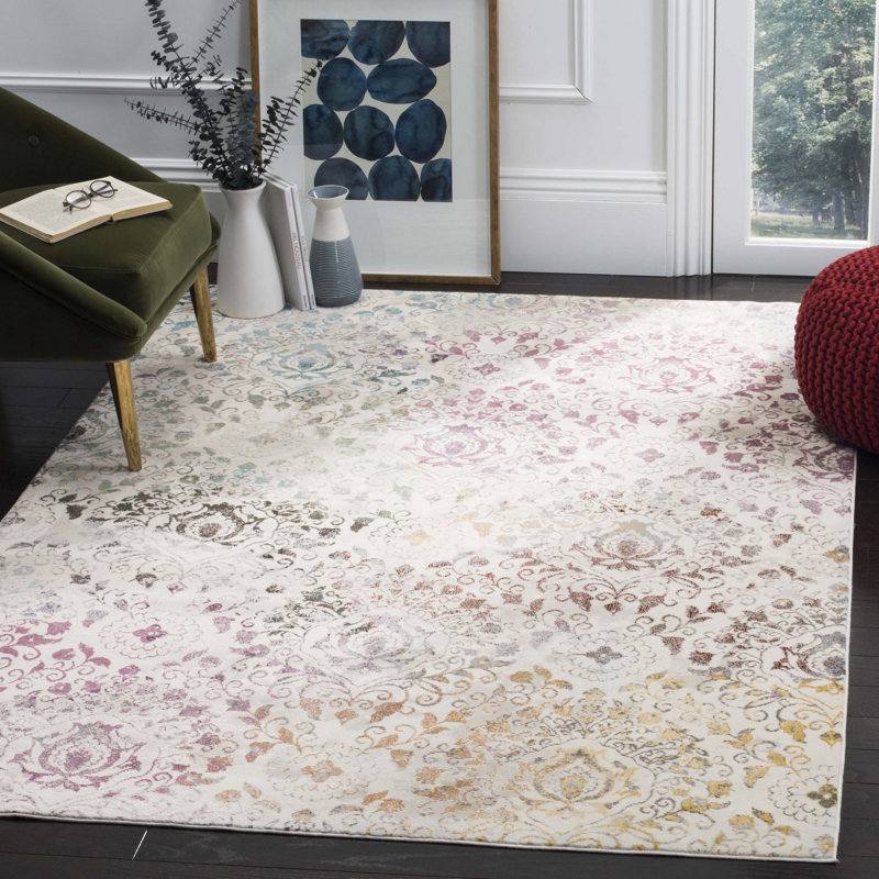 Bruckmann Performance Geometric Rug, Rectangle 4' x 6'