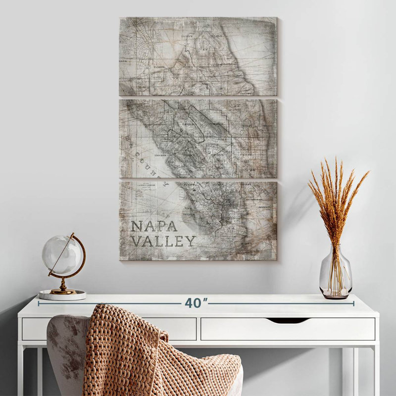 Aliaz Napa Valley Map