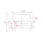 LOVESEAT, BEIGE