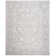 Calidia Floral Light Gray/Cream Area Rug