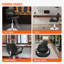 Fauteuil de massage en faux cuir