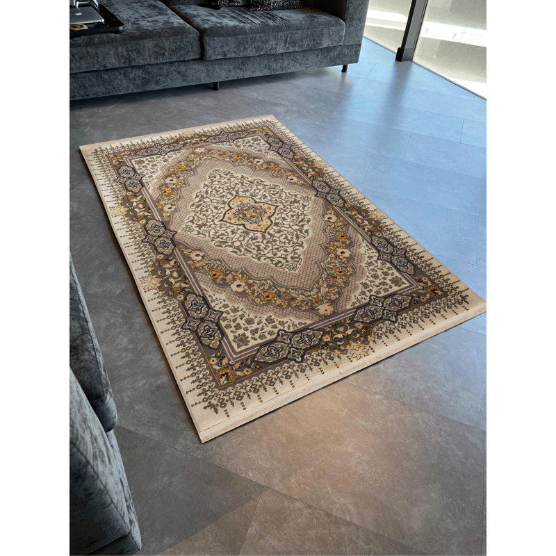 Vontae Moroccan Indoor / Outdoor Rug, Rectangle 5' x 8'3"