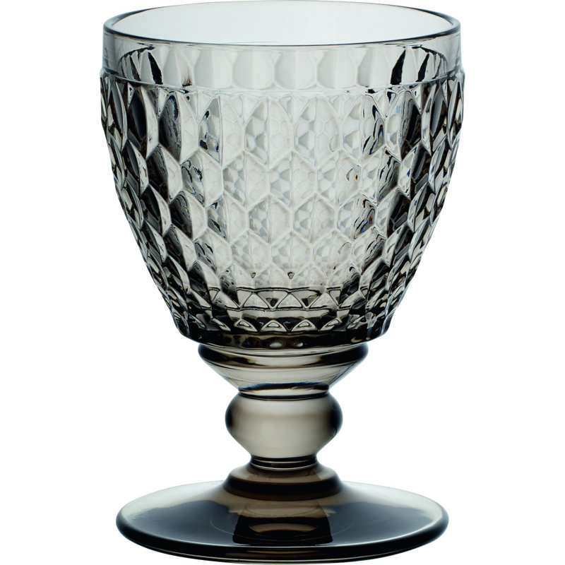 Ensemble de verres à pied Villeroy & Boch Boston, Ensemble de verres à lait, Fumée