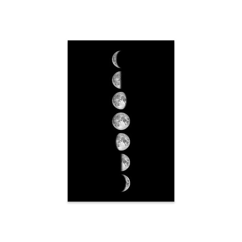 Minimalist Moon Phases par GetYourNerdOn - non encadrée, impression, H 24 po x l 16 po x P 0,25 po
