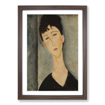 Portrait of a Woman Vol.4 by Amedeo Modigliani - Picture Frame Painting on MDF