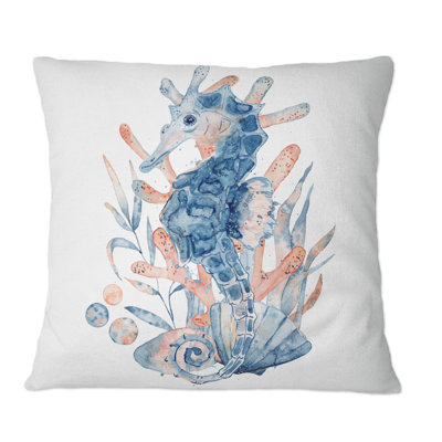 Floral Throw Pillow