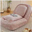Lit pour chien humain, canapé paresseux, 5 positions réglables, s'asseoir, dormir, se plier, costume à mettre dans la chambre à coucher, salon, conception peu encombrante, rose-650687505