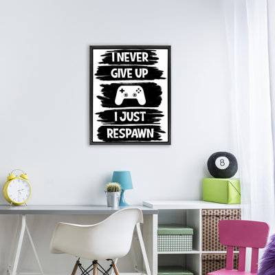 Cadre flottant Never Living Up, respawn, design par Marcus Prime