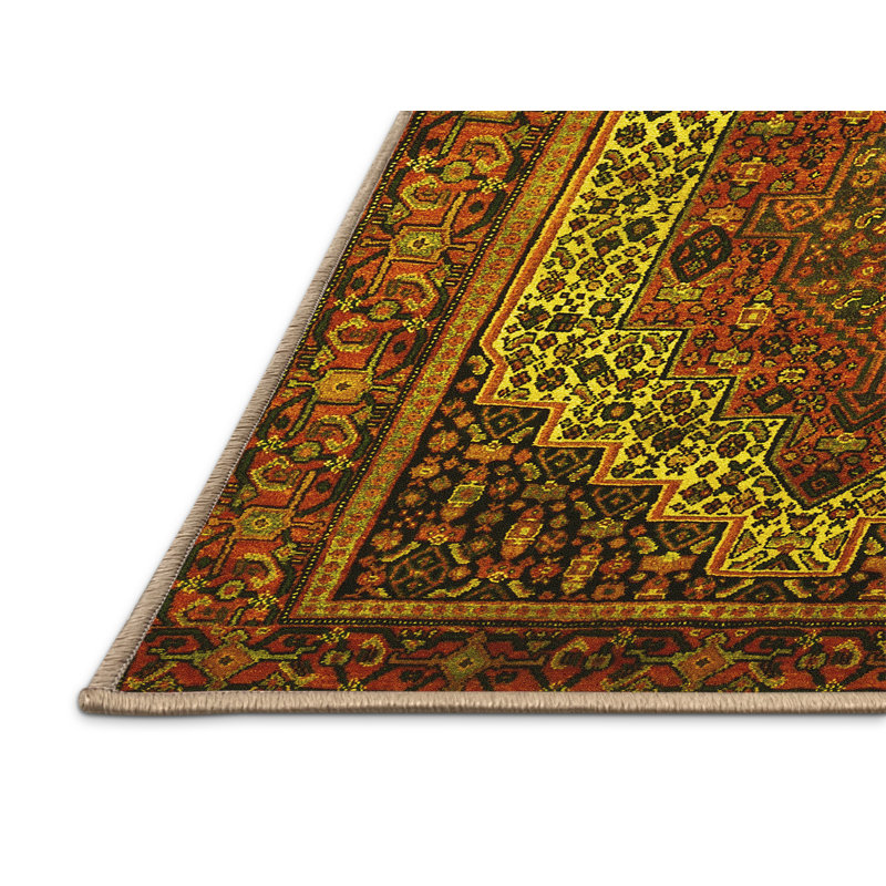 Oriental Indoor Rug, Rectangle 7' x 10'